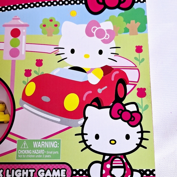 Hello Kitty brand, "Let's Play Kitty" Red light Pink Light board game. - Picture 5 of 11